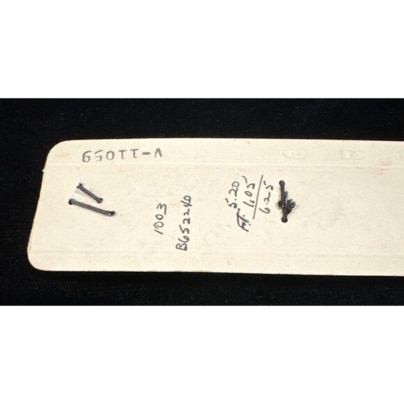 Gemex Watch Band NOS Loop End Gold Filled Black Cord Deployment Bracelet Vintage - Picture 7 of 7